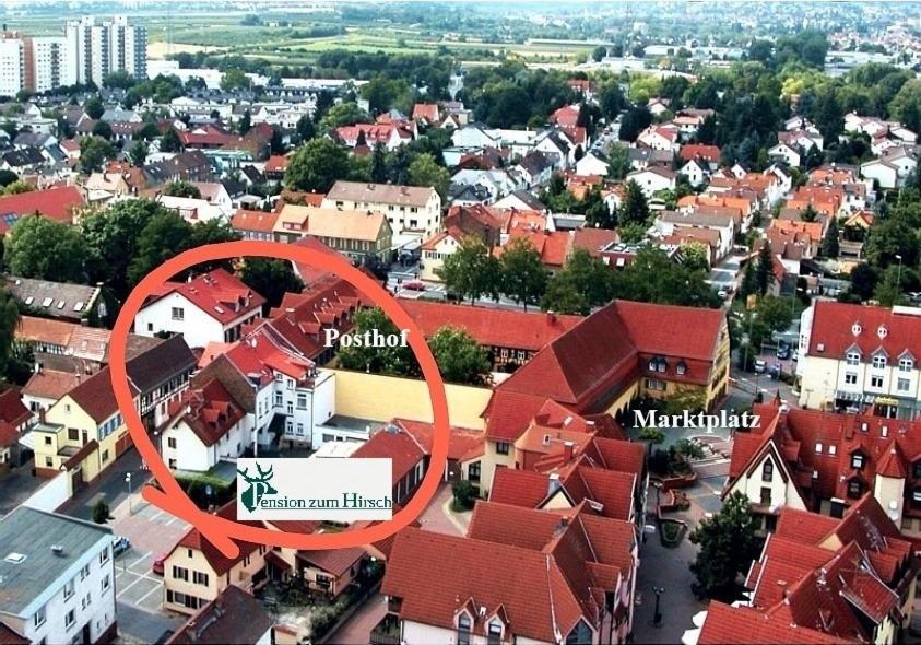 Hotel-Pension Zum Hirsch Hattersheim am Main Exterior photo